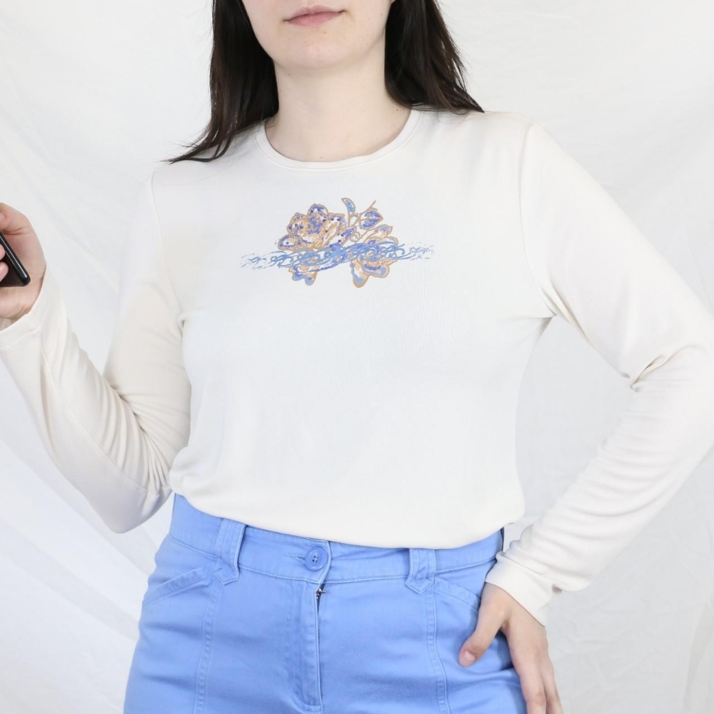 Y2K Floral Long Sleeve